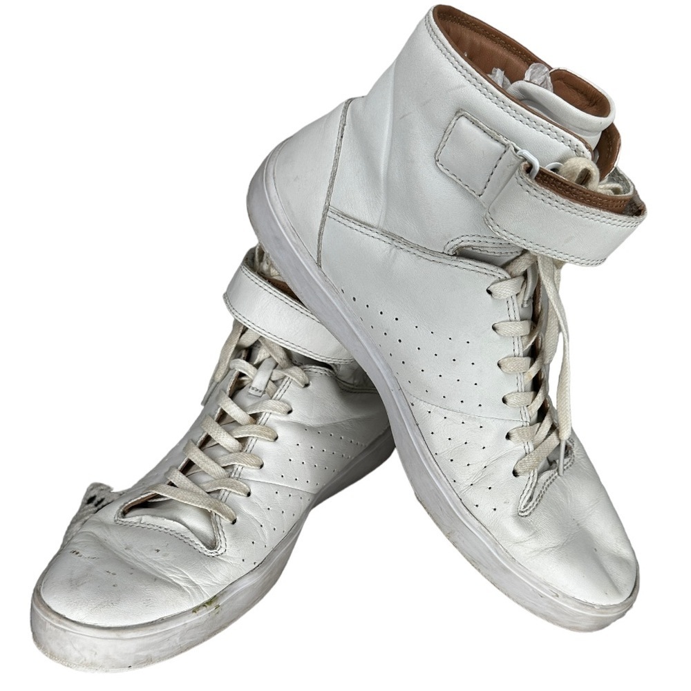 Lacoste Leather High Top Athletic Shoes